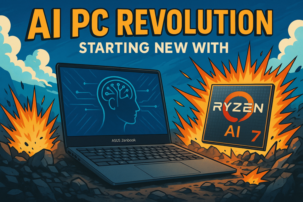 "AI PC Revolution: Starting New with Asus Zenbook S16 and AMD Ryzen AI 7"