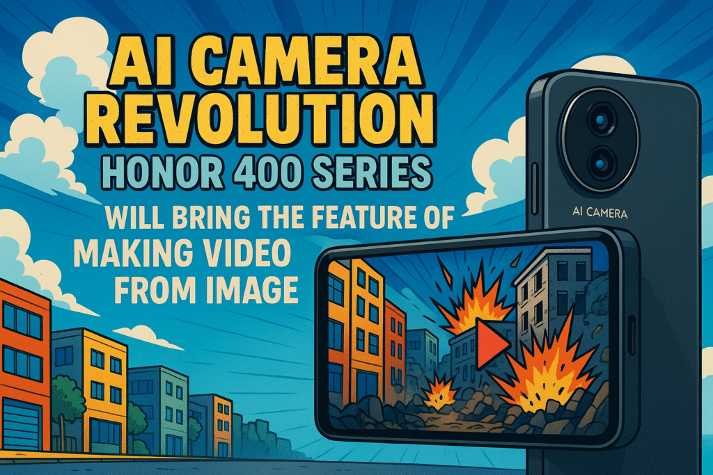 "AI Camera Revolution: Honor 400 Series will bring the feature of making video from image"