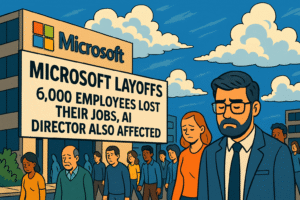 Microsoft Layoffs 2025: 6,000 employees lost their jobs, AI Director also affected