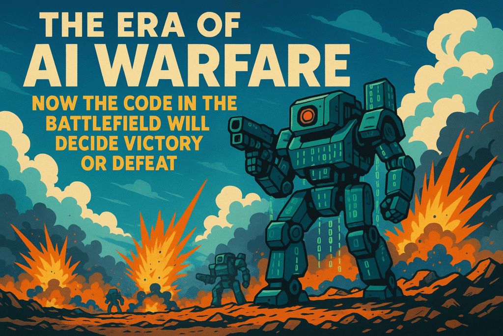 The era of AI Warfare: Now the code in the battlefield will decide victory or defeat