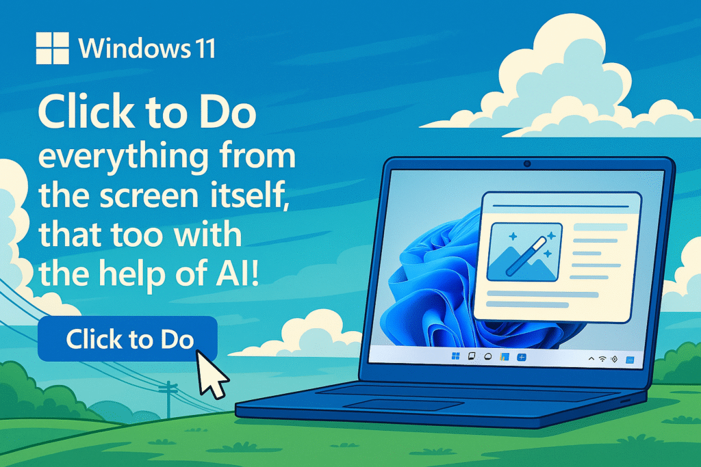 Windows 11's new AI feature "Click to Do": Now do everything from the screen itself, that too with the help of AI!