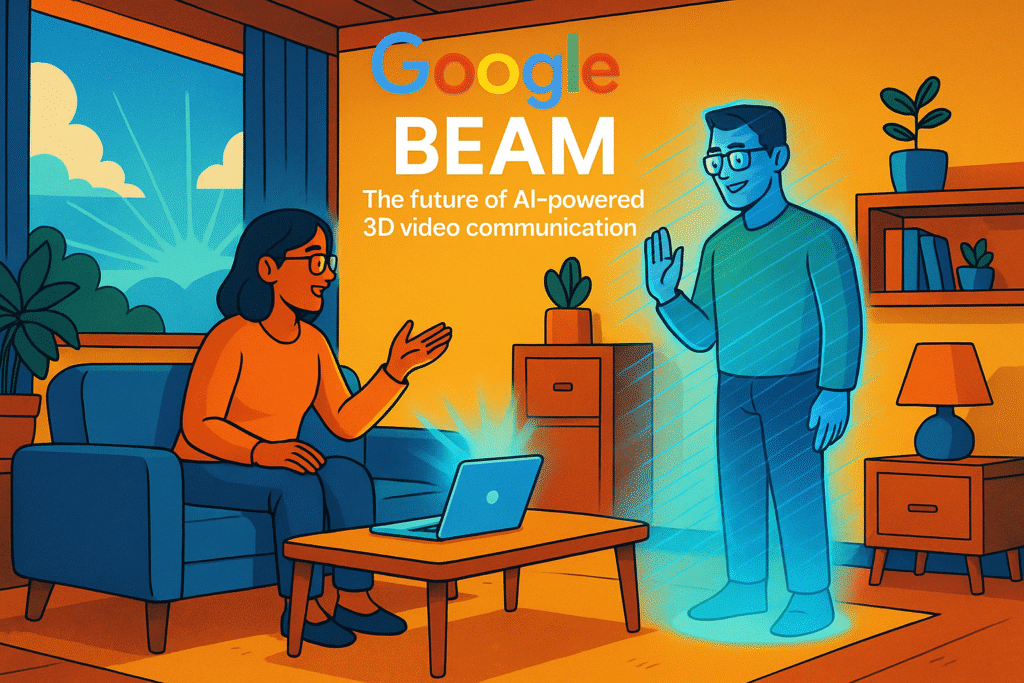 Google Beam: The future of AI-powered 3D video communication