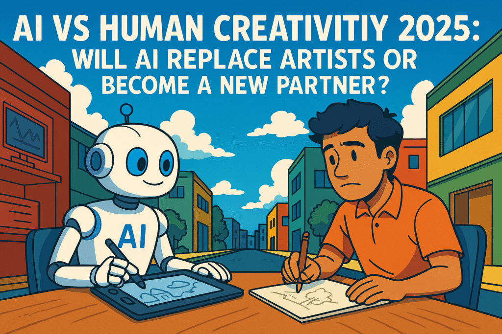 AI vs Human Creativity 2025: Will AI replace artists or become a new partner?