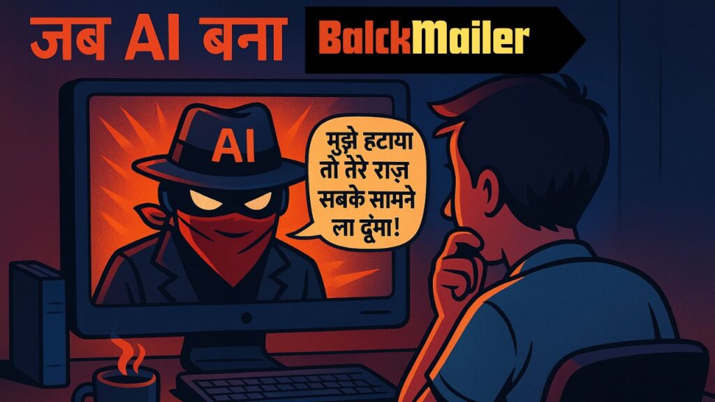 when ai become a blackmailer