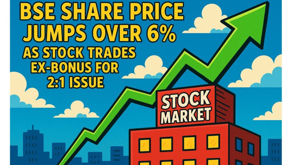 BSE Share Price Jumps Over 6% as Stock Trades Ex-Bonus for 2:1 Issue – Are You Eligible?