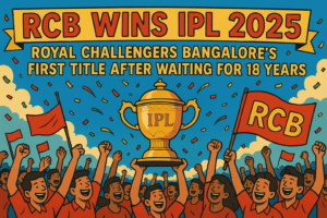 RCB Wins IPL 2025: Royal Challengers Bangalore's first title after waiting for 18 years