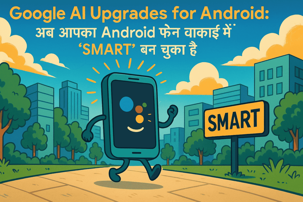 Google AI Upgrades for Android: Now your Android phone is really 'Smart'