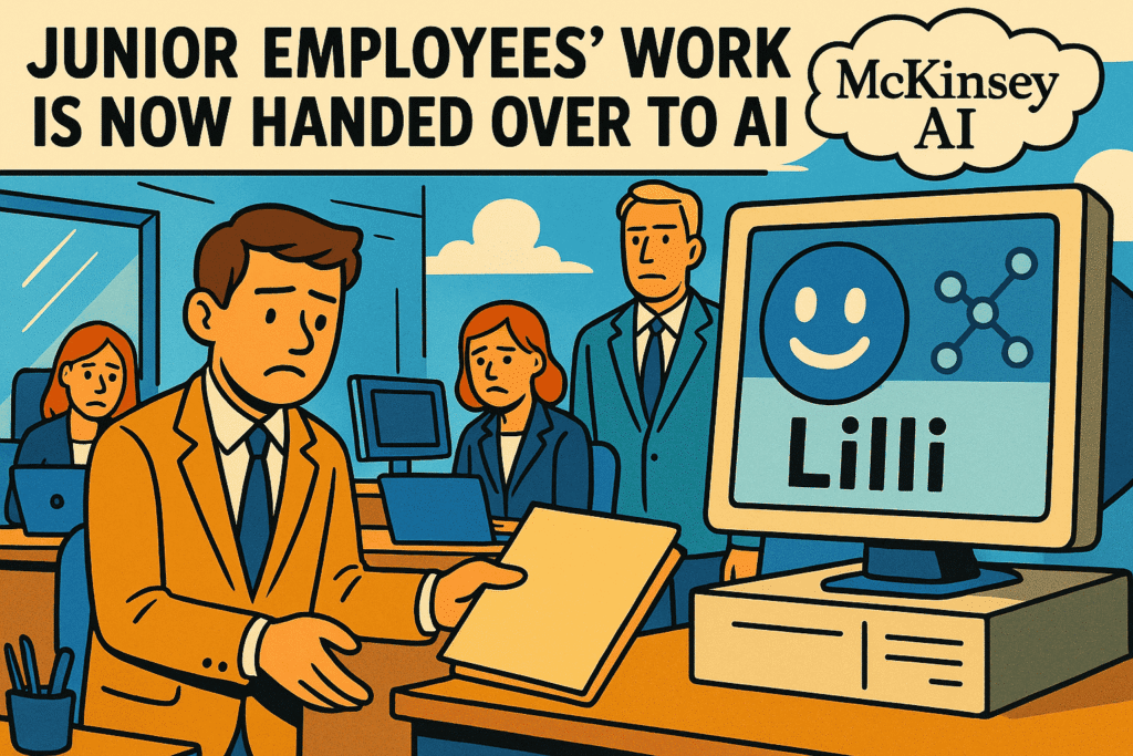 McKinsey AI Tool Lilli: Junior employees' work is now handed over to AI